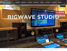 Tablet Screenshot of bigwavestudio.com
